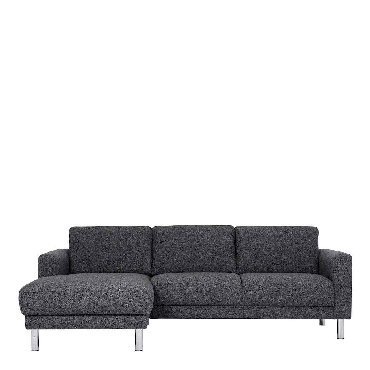 Furniture To Go Cleveland Chaiselongue Sofa (LH) in Nova Anthracite