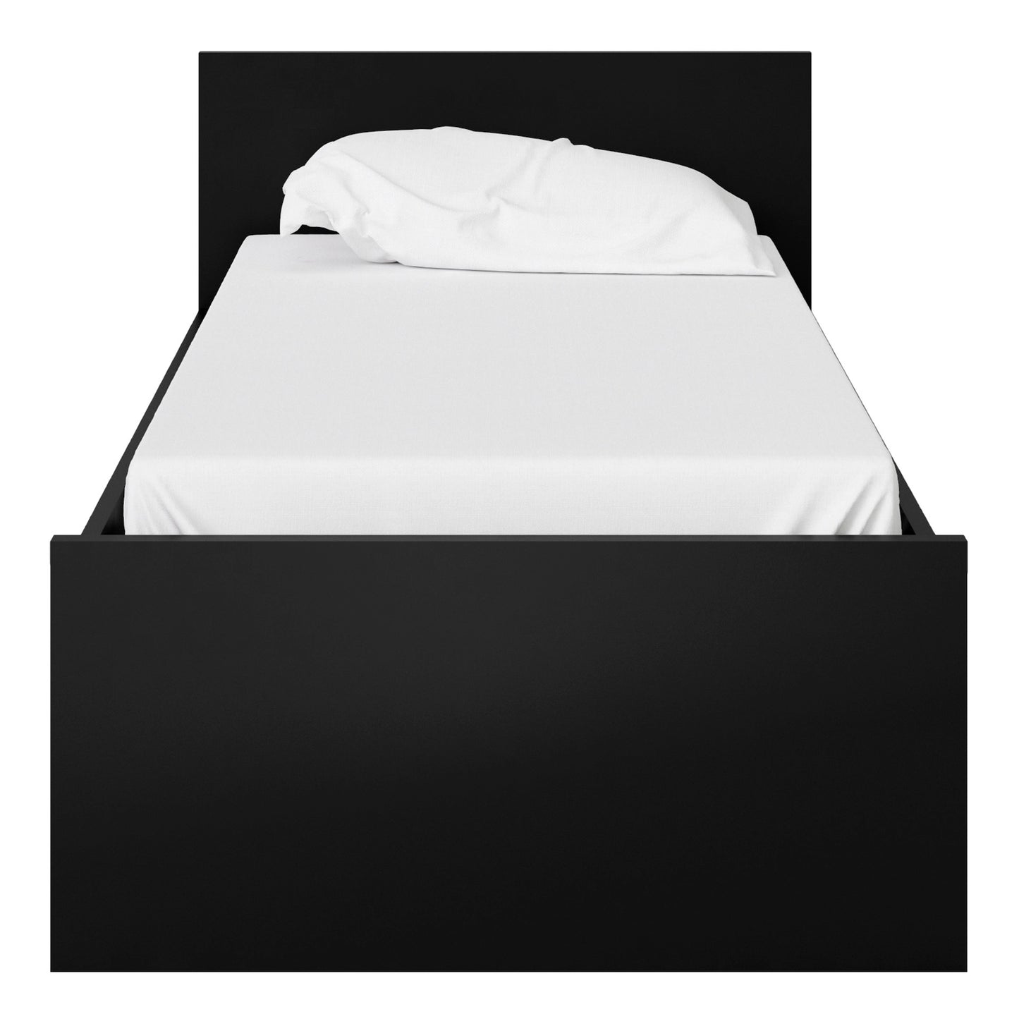 Furniture To Go Naia 3ft Single Bed in Black Matt