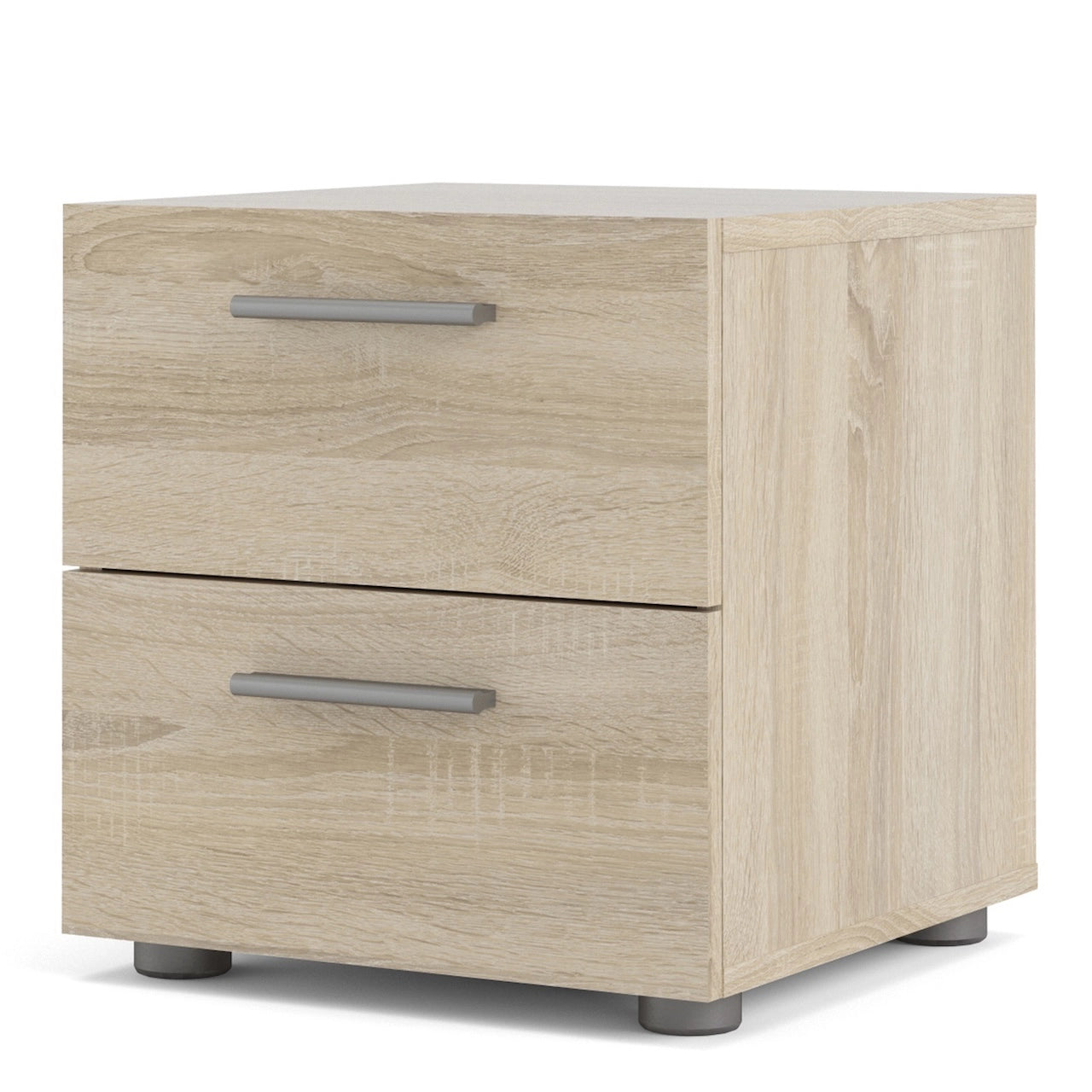Furniture To Go Pepe Bedside 2 Drawers in Oak
