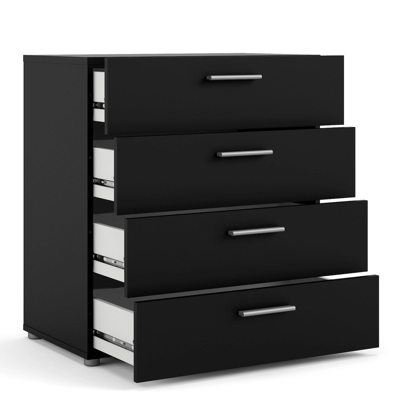 Furniture To Go Pepe Chest of 4 Drawers in Black