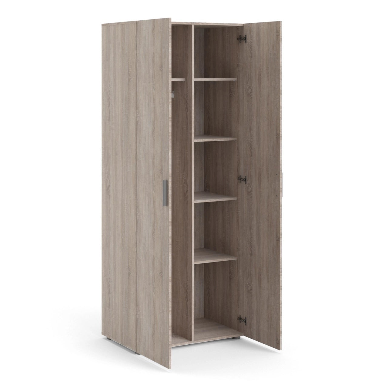 Furniture To Go Pepe Wardrobe with 2 Doors in Truffle Oak