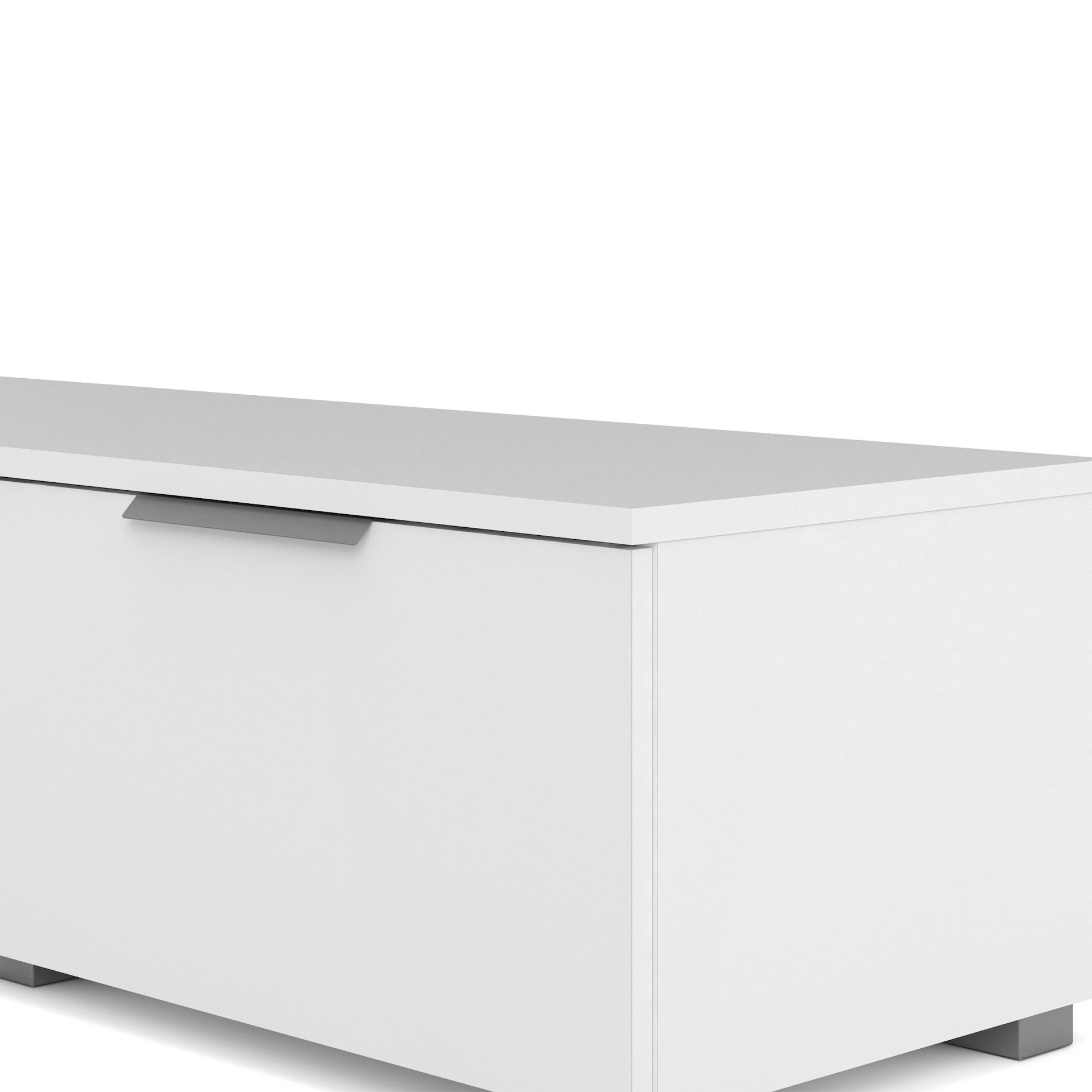 Furniture To Go Match TV Unit 2 Drawers 2 Shelf in White