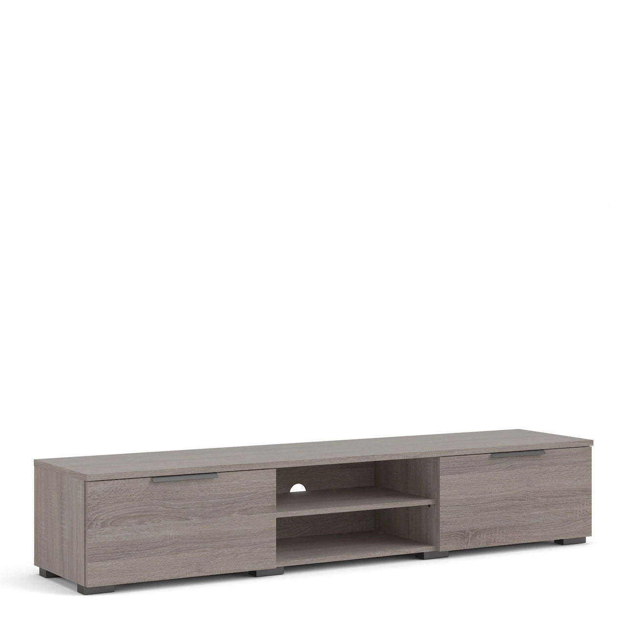 Furniture To Go Match TV Unit 2 Drawers 2 Shelf in Truffle Oak