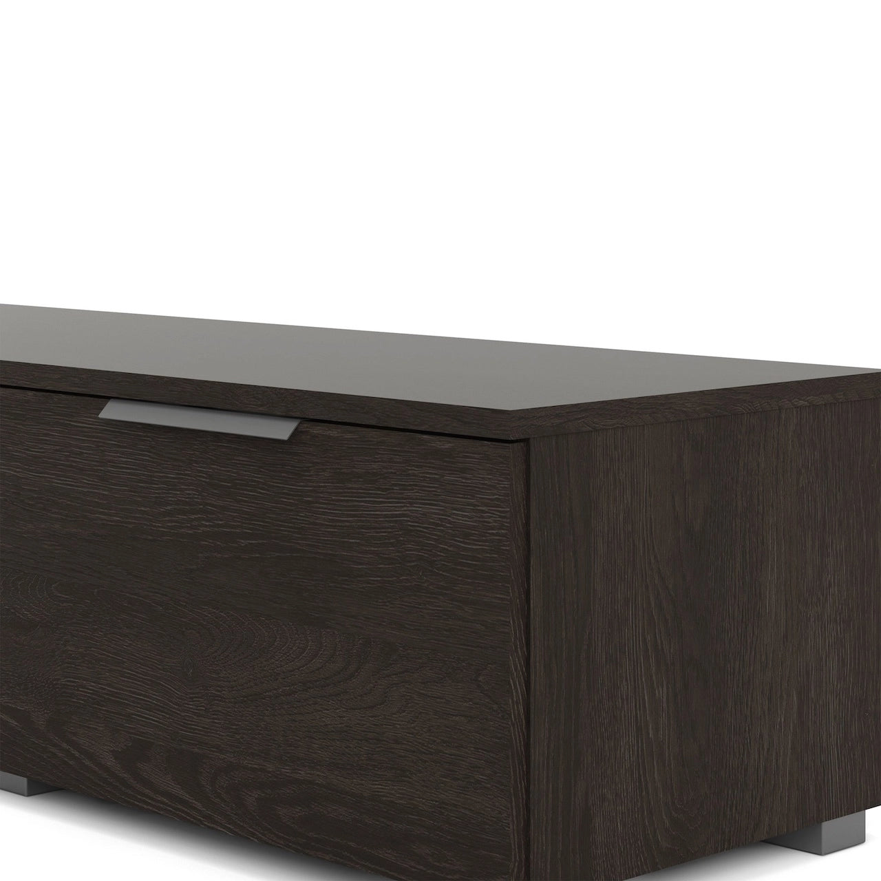Furniture To Go Match TV Unit 2 Drawers 2 Shelf in Rovere Gessato Dark Oak