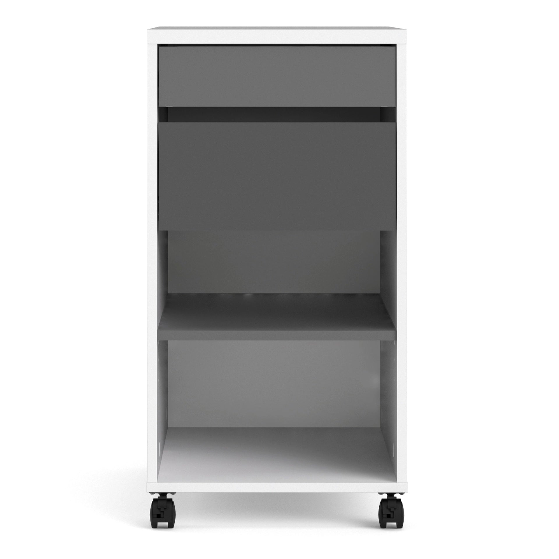 Furniture To Go Function Plus Mobile File Cabinet 2 Drawers + 1 Shelf