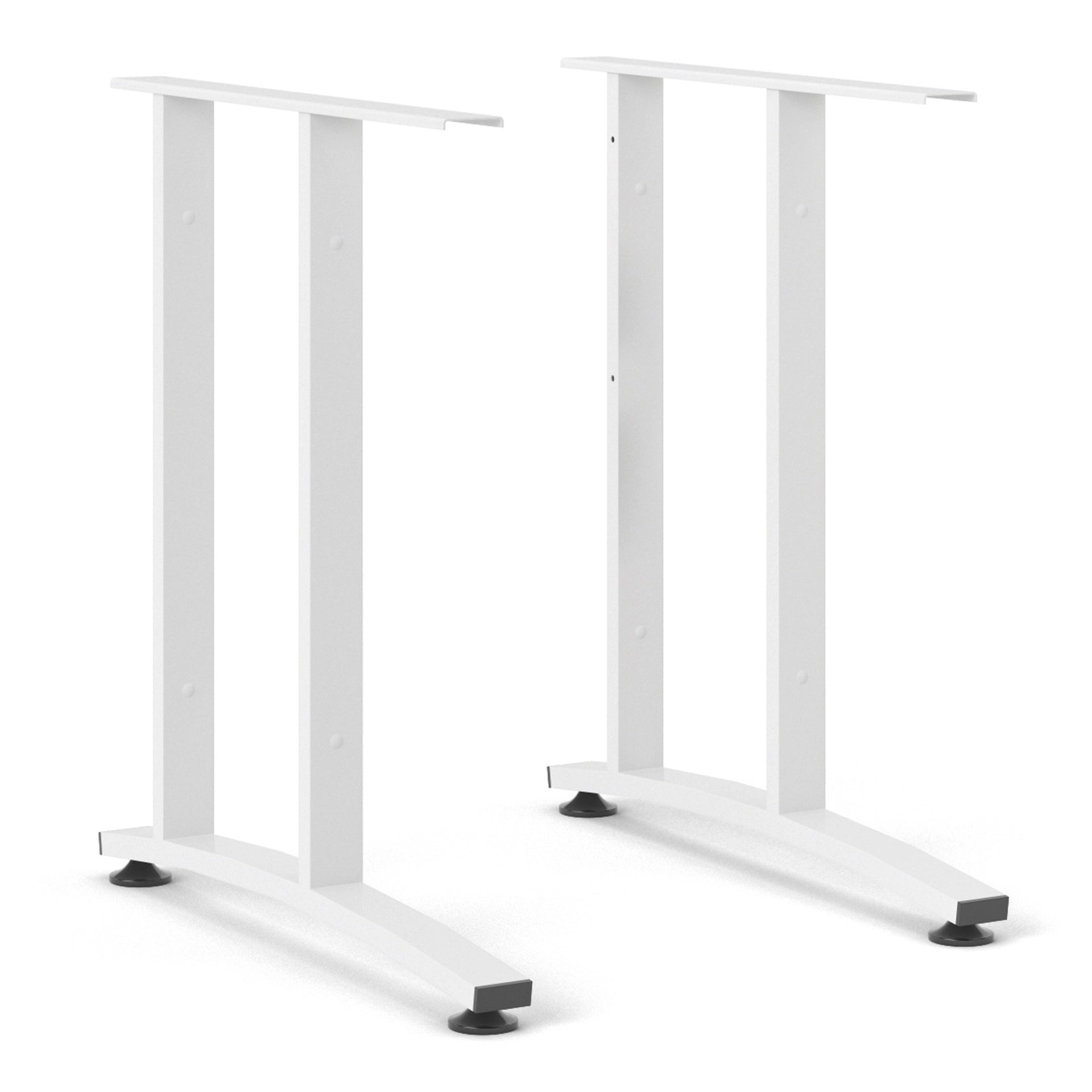 Furniture To Go Prima Desk 150cm in White with White Legs