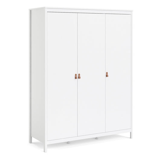 Furniture To Go Barcelona Wardrobe with 3 Doors in White