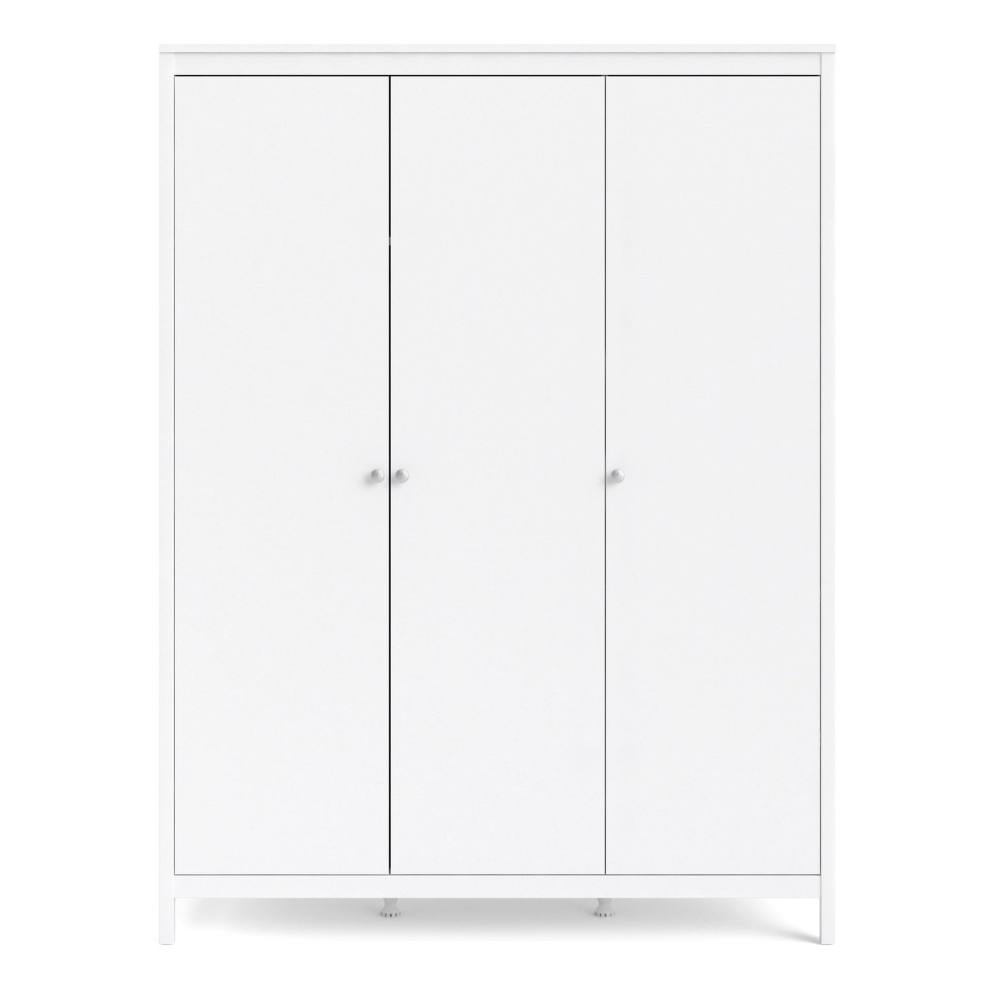 Furniture To Go Madrid Wardrobe with 3 Doors in White