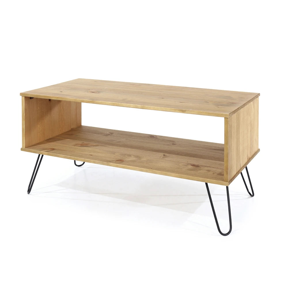 Core Products Augusta Pine Open Coffee Table