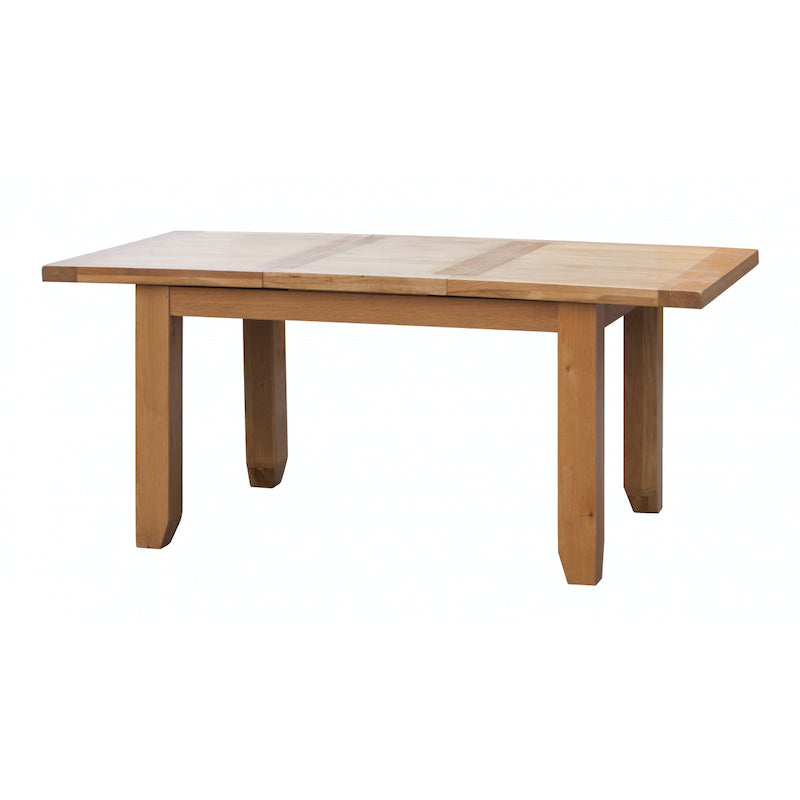 Heartlands Furniture Acorn Solid Oak Extending Table Small