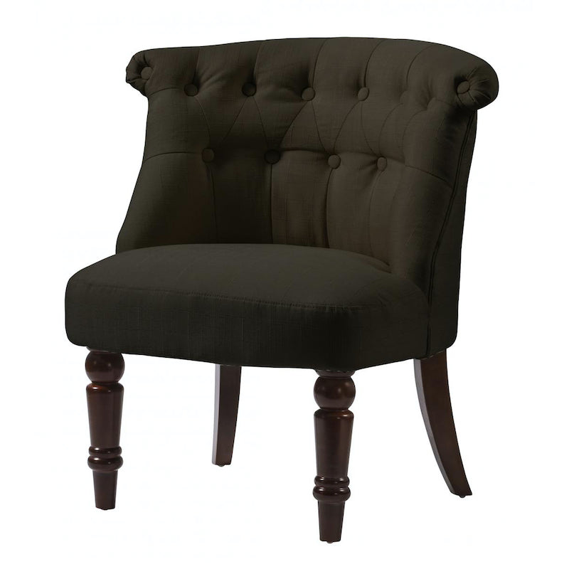 Heartlands Furniture Alderwood Fabric Chair Brown (pair)