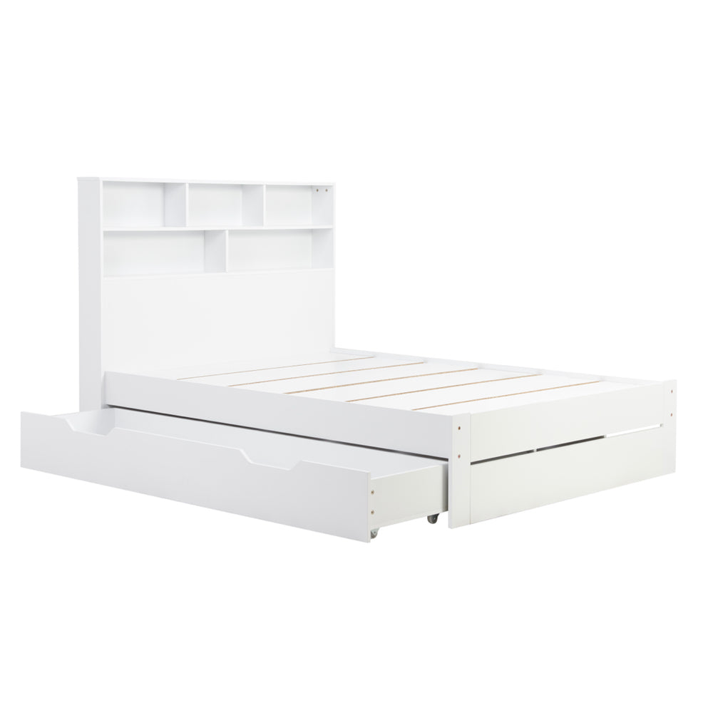 Birlea Alfie 4ft Small Double Guest Bed Frame, White