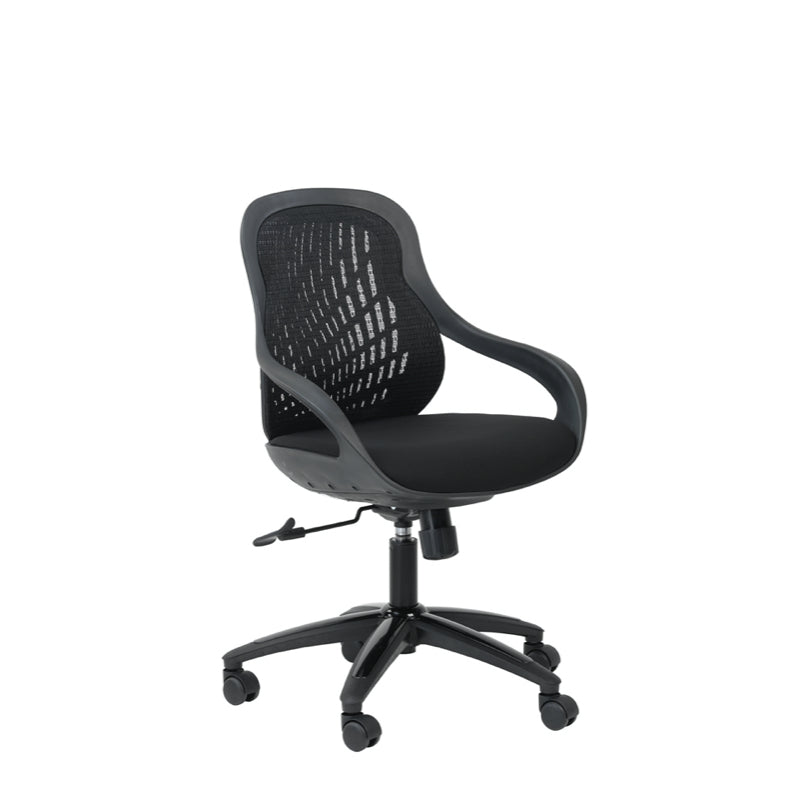 Alphason Croft Mesh Chair, Black