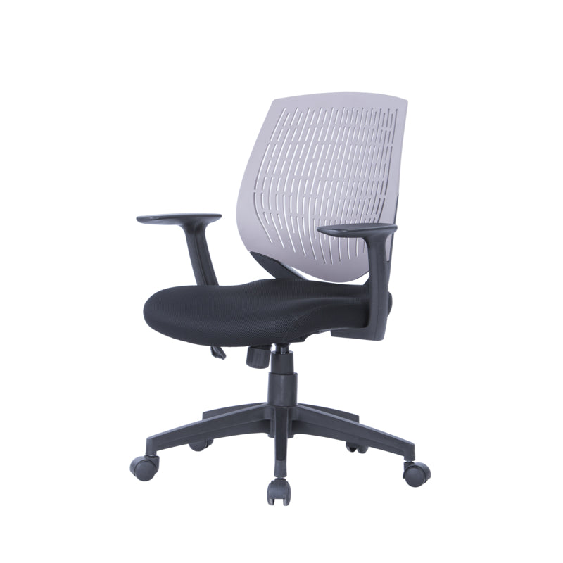Alphason Malibu Plastic Chair, Grey