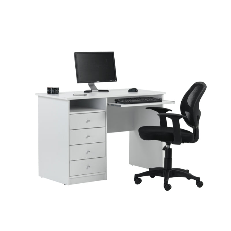 Alphason Marymount Office Desk, White