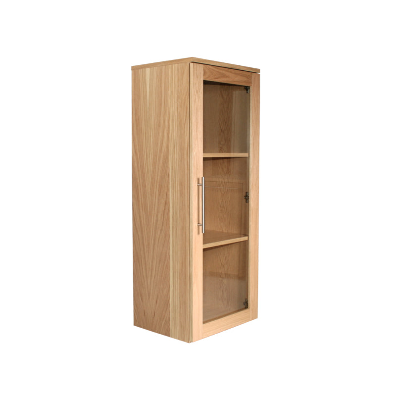 Alphason Oakwood Narrow Bookcase, Oak