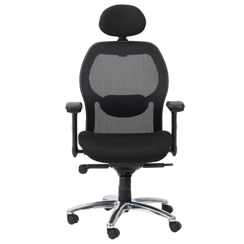 Alphason Portland Mesh Chair, Black