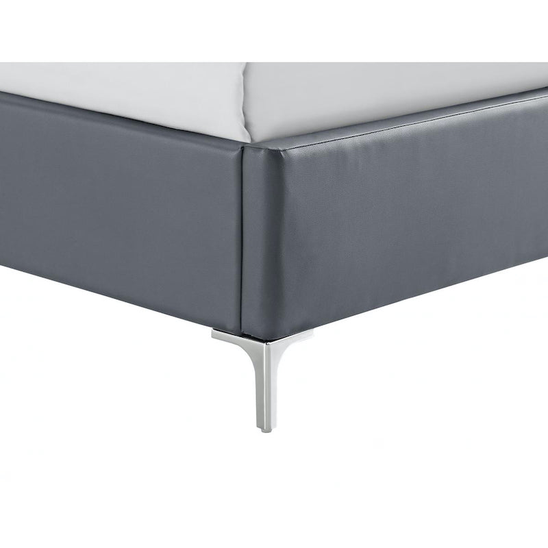 Heartlands Furniture Arco PU Single Bed Grey