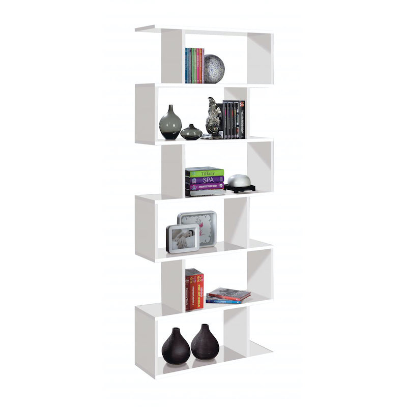 Heartlands Furniture Arctic Bookcase Tall White 301011BO
