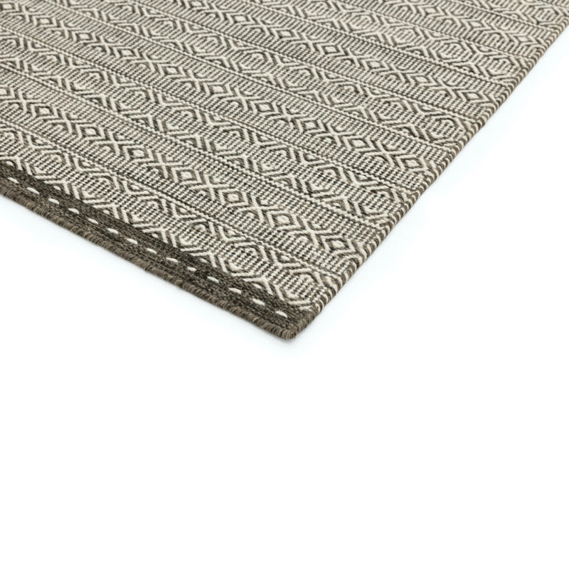 Asiatic Knox Reversible Wool Dhurry Taupe Rug