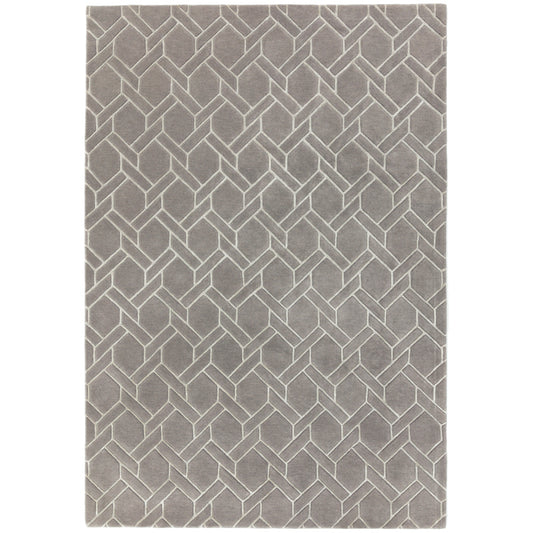 Asiatic Nexus Fine Lines Grey/Silver Rug