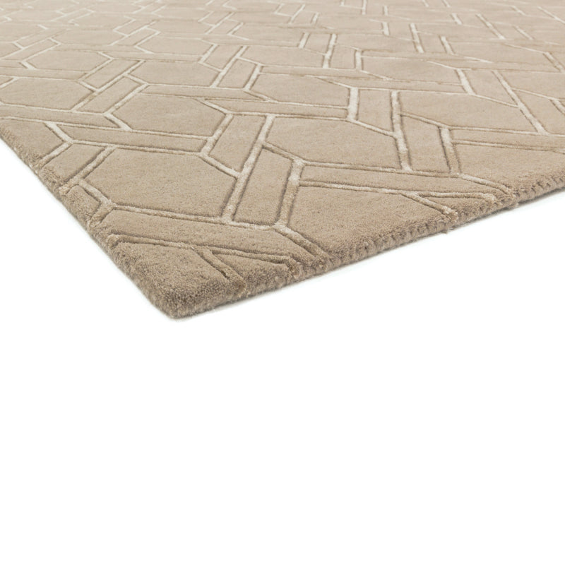 Asiatic Nexus Fine Lines Sand/Sand Rug