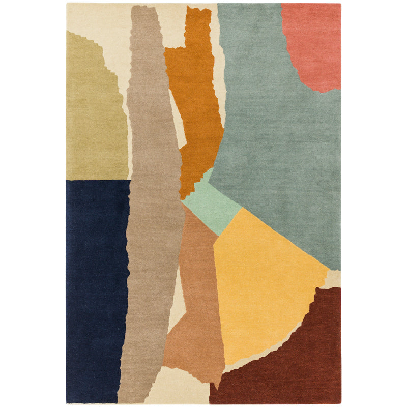 Asiatic Reef RF14 Abstract Multi Rug