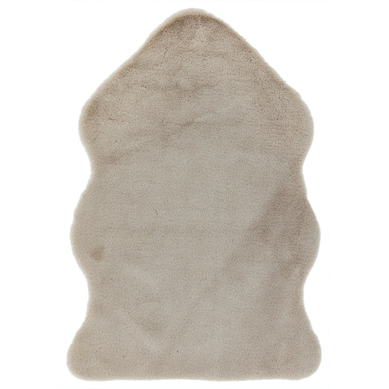 Asiatic Willow faux Fur Taupe Rug