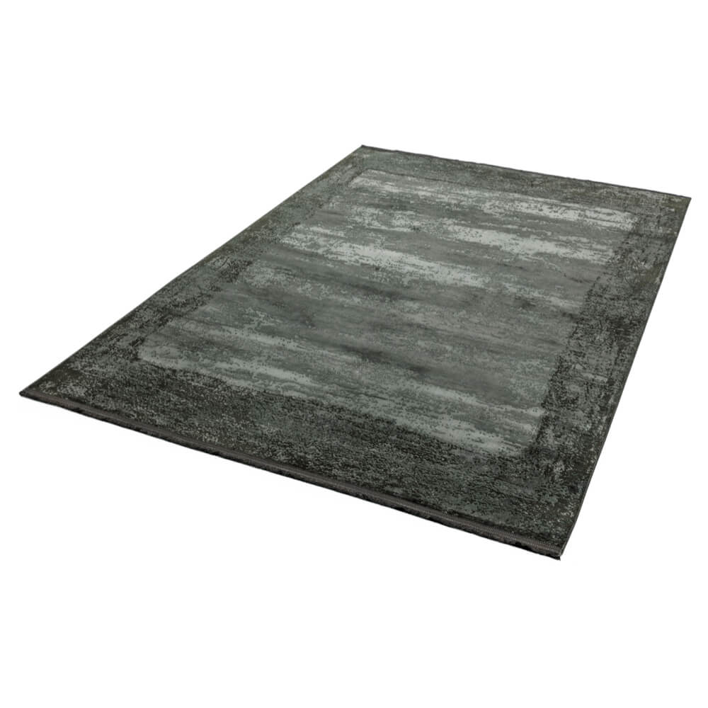 Asiatic Athera AT03 Anthracite Border, Abstract Rug