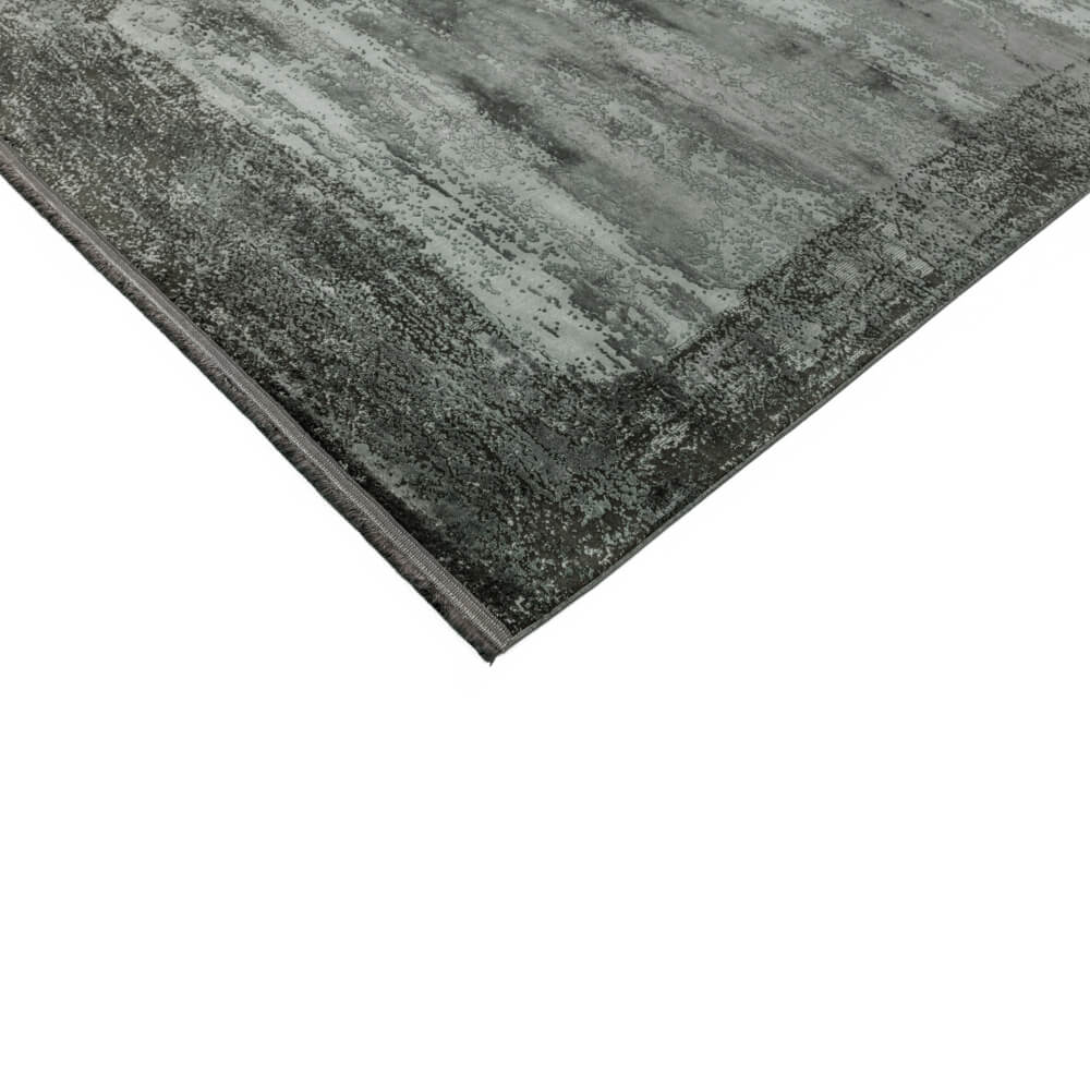 Asiatic Athera AT03 Anthracite Border, Abstract Rug