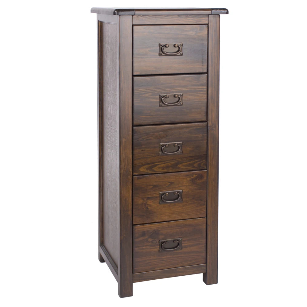 Core Products Boston 5 Drawer Narrow Chest