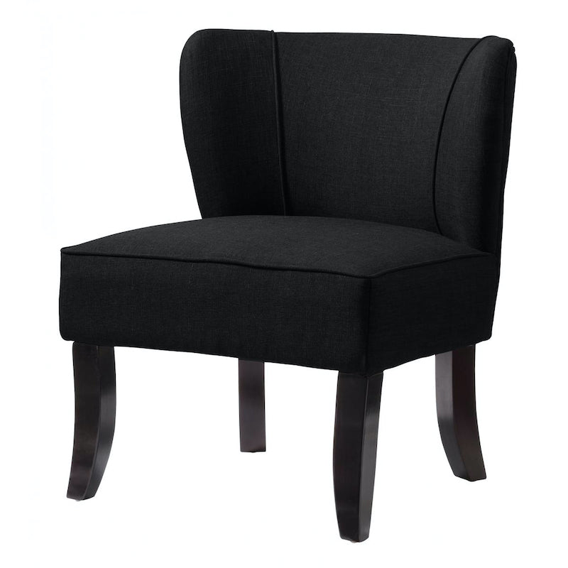 Heartlands Furniture Bambrook Fabric Chair Black (2's)