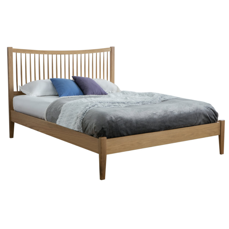 Birlea Berwick 4ft 6in Double Bed Frame, Oak