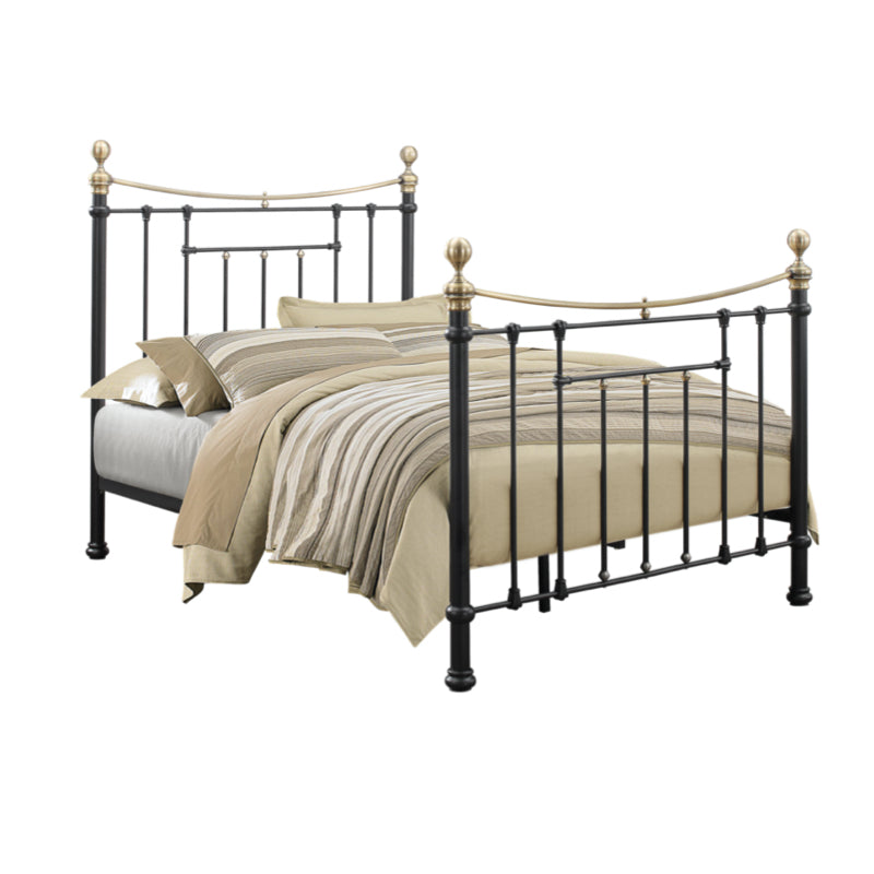 Birlea Bronte 4ft 6in Double Bed Frame, Black