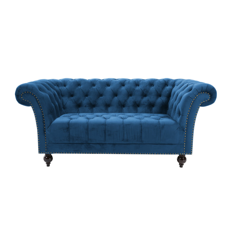 Birlea Chester 2 Seater Sofa, Blue