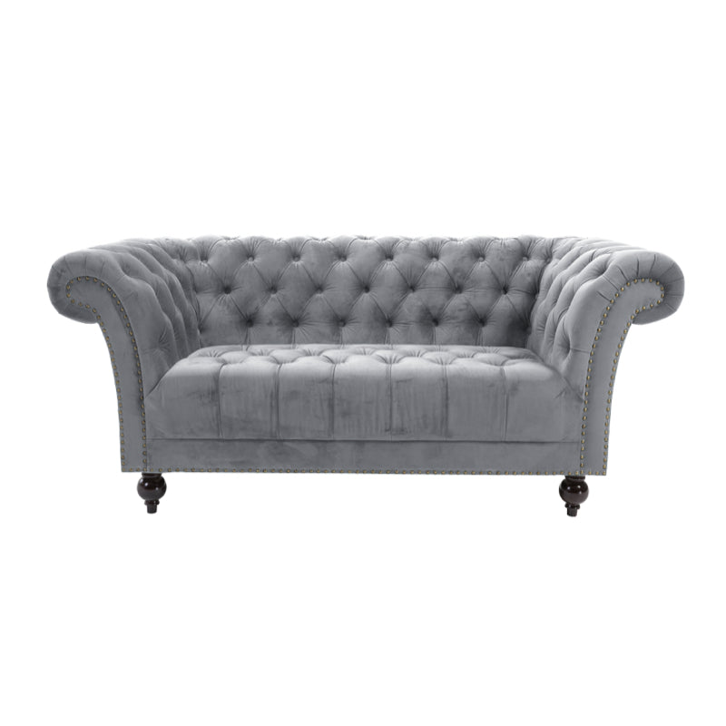 Birlea Chester 2 Seater Sofa, Grey