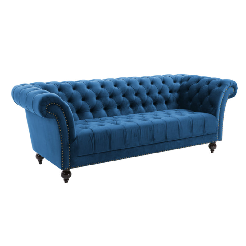 Birlea Chester 3 Seater Sofa, Blue