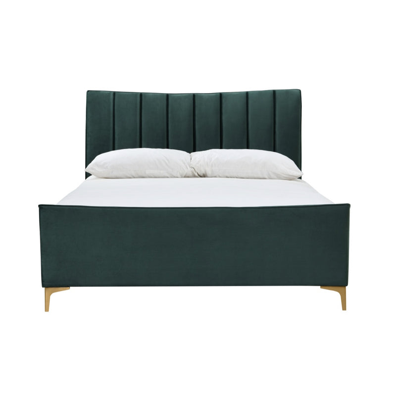 Birlea Clover 4ft 6in Double Bed Frame, Green
