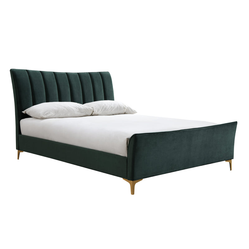 Birlea Clover 4ft 6in Double Bed Frame, Green