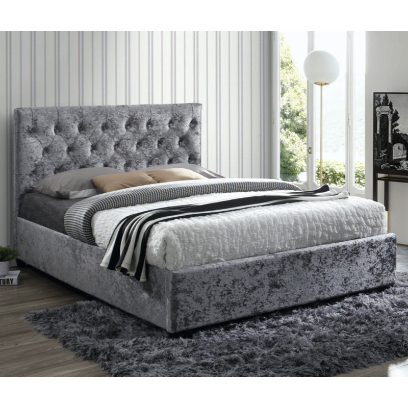 Birlea Cologne 4ft 6in Double Bed Frame, Steel
