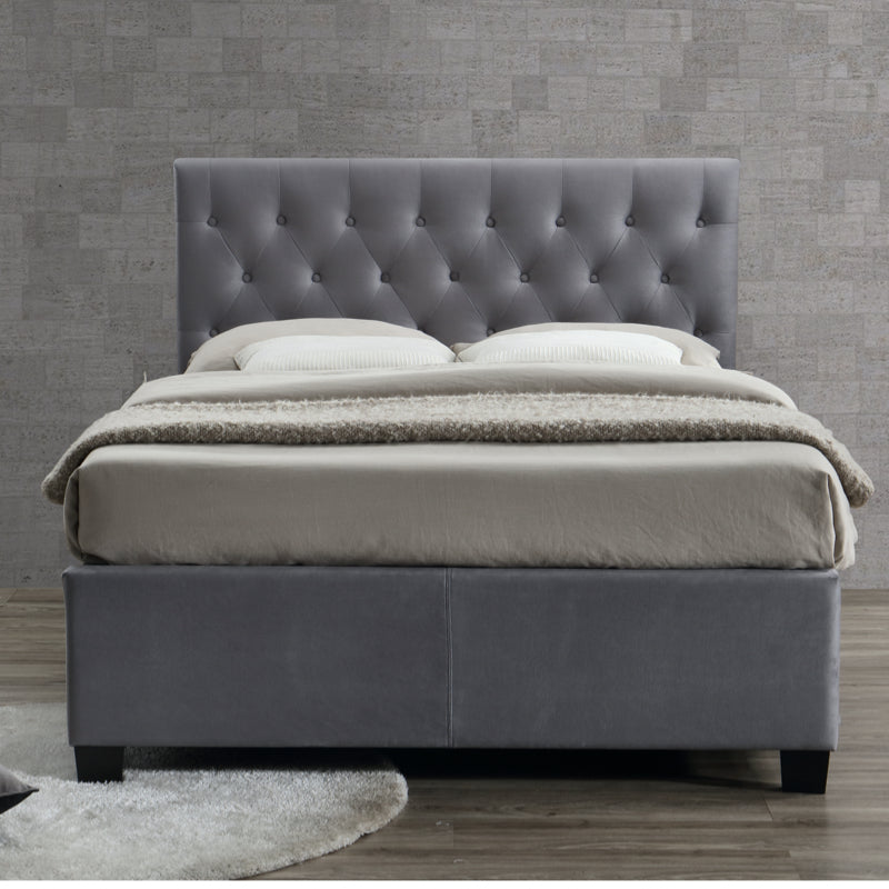 Birlea Cologne 5ft Kingsize Bed Frame, Grey