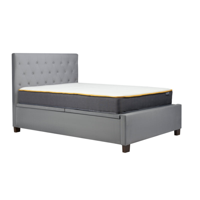 Birlea Cologne Ottoman 4ft 6in Double Bed Frame, Grey