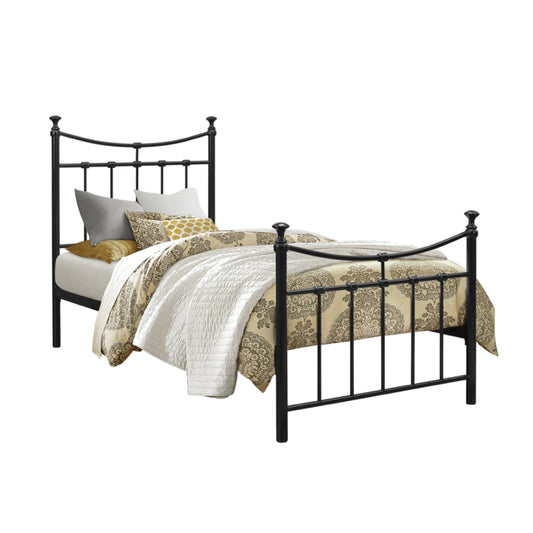 Birlea Emily 3ft Single Bed Frame, Black