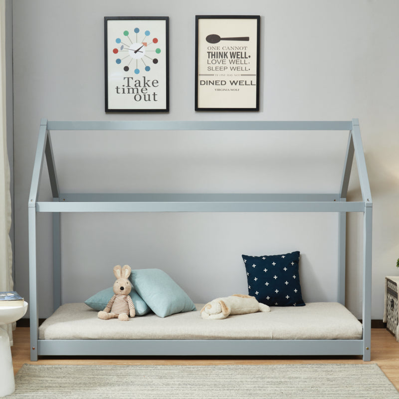 Birlea House Bed Frame, Grey
