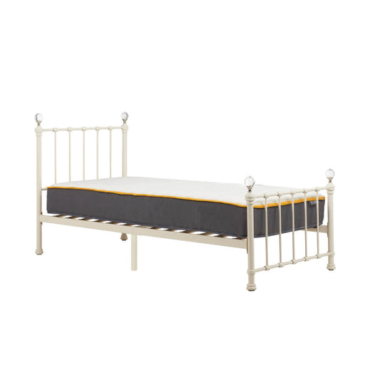 Birlea Jessica 3ft Single Bed Frame, Cream