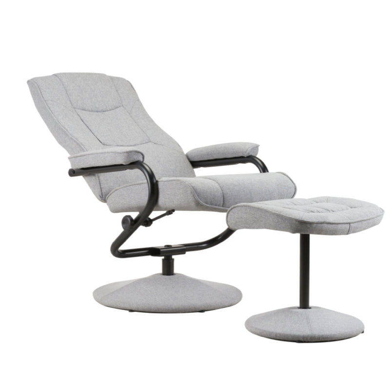 Birlea Memphis Swivel Chair, Grey
