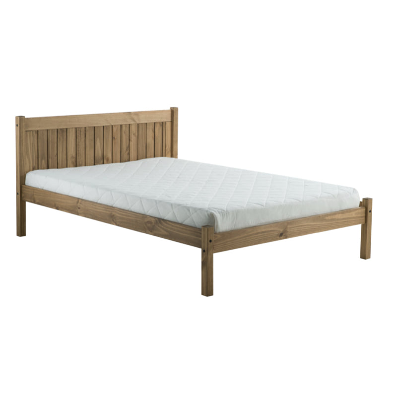 Birlea Rio 4ft 6in Double Bed Frame, Waxed Pine