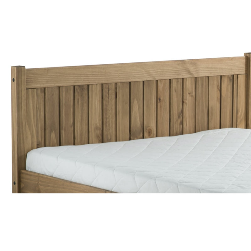 Birlea Rio 4ft Small Double Bed Frame, Waxed Pine