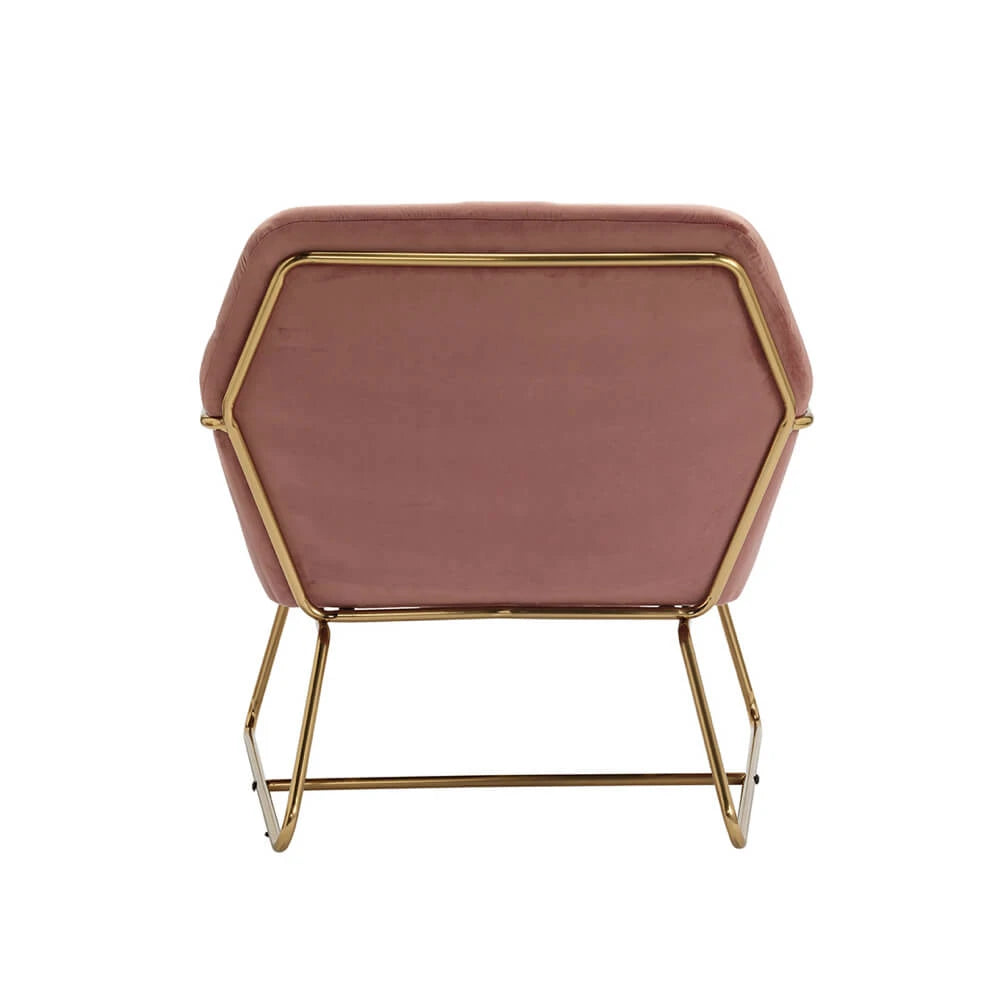 LPD Furniture Charles Armchair, Pink