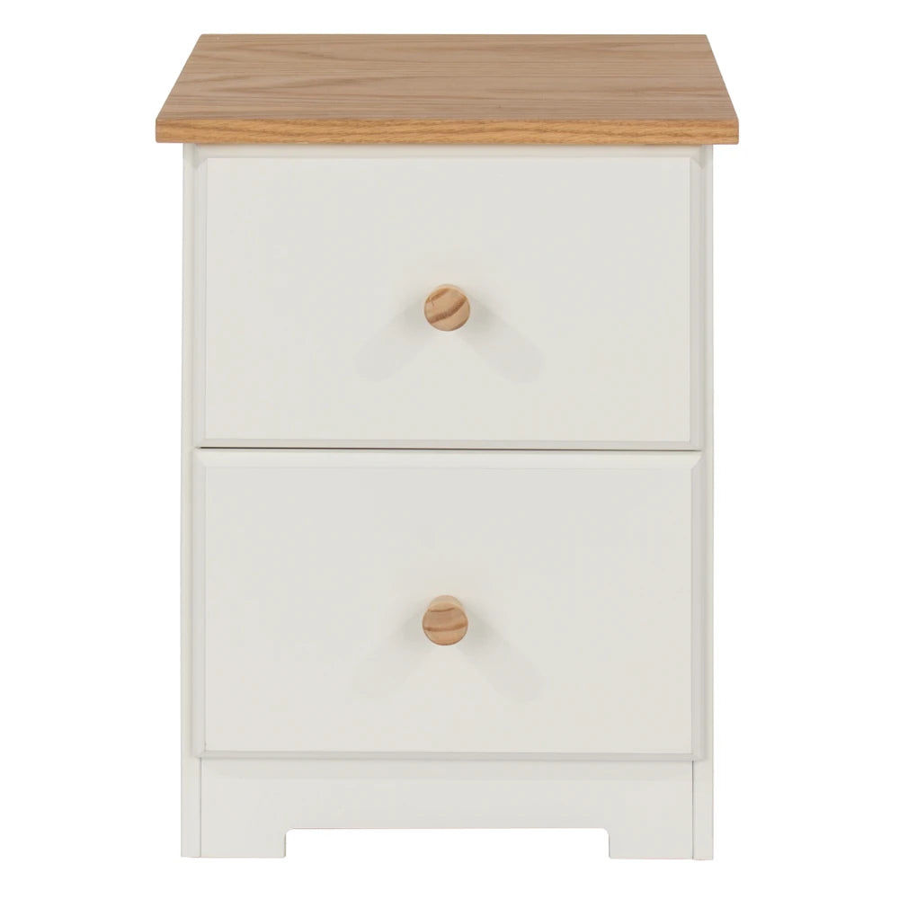 Core Products Colorado 2 Drawer Petite Bedside Cabinet